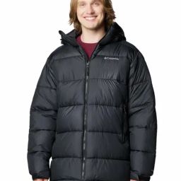 Columbia Black Polyester Regular fit Casual jacket-picture-4