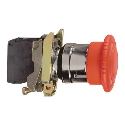SCHNEIDER ELECTRIC Emergency Stop Switches / E Stop EMERGENCY STOP SWITCH, SPST-NO/NC, XB4BS8445-15