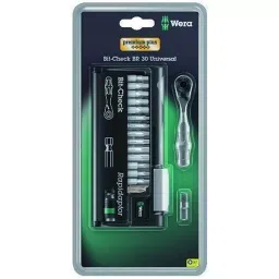 WERA 30 Piece Wera Bit Ratchet Set, 05073640001-60