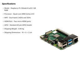Raspberry Pi 4 Model-B with 1 GB RAM image 5
