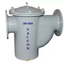 Valson 2½” Cast Iron Sand Casting Pot Type Strainer With SS Mesh Flanged-image-86