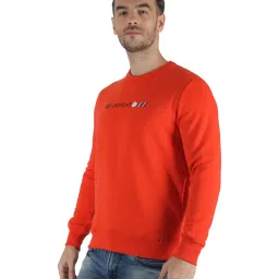 Monte Carlo Orange Round Neck Sweatshirt image 3