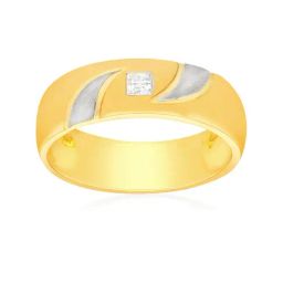 Malabar Gold and Diamonds 18k Rose Diamond Ring for Women-picture-24