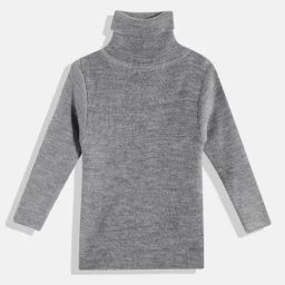 RVK Boys Dark Grey Pullover Sweater-image-50