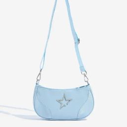 Westside Blue Star-Detailed Sling Bag-14