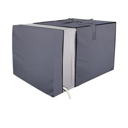 Stylista Grey Solid Waterproof Air Conditioner Covers-picture-38