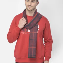 Cazzano Men Checked Acrylic Mufflers-image-78