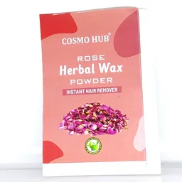 COSMO HUB Rose Herbal Wax Powder For Instant Hair Remover - 50g-21