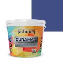 ADMIRE PAINTS DURAMAX Exterior Emulsion Paint 10 L Capacity Delphinium Bloom-N-image-14