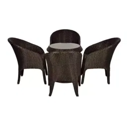 Spyder Craft 946873279 Powder Coated 4 + 1 Table Chair Set (White)-image-52