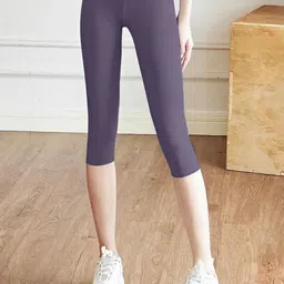 HRX by Hrithik Roshan High-Rise Three-Fourth Length Tights-picture-45