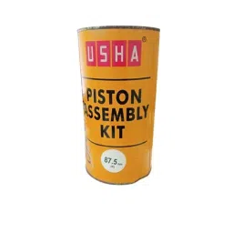 B K JAGAN & CO Piston Assembly Kit 87.5 mm with Piston, Pin, Set Of 4 Rings, 2 Circlips US-125478-23