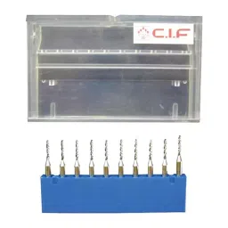 Cif Drill, Carbide, Ø 0.4Mm, 10Pcs, DU64.10 (Pack of 10)-23