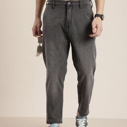 HERE&NOW Men Slouchy Fit Light Fade Stretchable Jeans-image-71