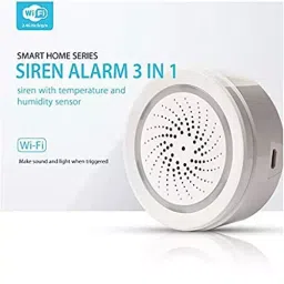 OKOS Multi-function WiFi Alarm Sensor White for Home and Office image 4