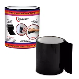 Robustt 10 cm X 1.5 m Leak Surfaces Flex Tape Black-31