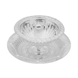 Sri Jagdamba Pearls 0.8 Silver Diya-13