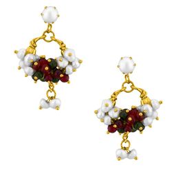 Sri Jagdamba Pearls Dealer Contemporary Drop Earrings-24