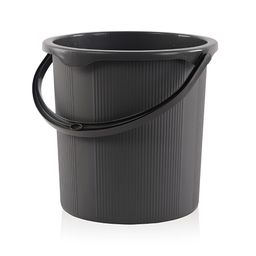 Aura Grey Textured Plastic Bath Accessories Set-image-96