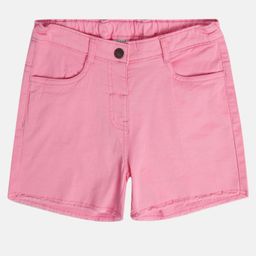 MINI KLUB Cotton Solid Shorts - Pink-image-100