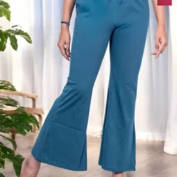 Kryptic Pack Of 2 Pure Cotton Mid-Rise Lounge Pants-image-86