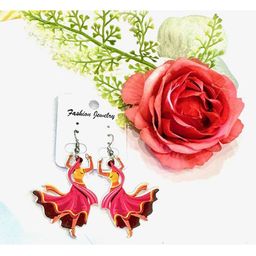 UWISH Contemporary Shaped Drop Earrings-image-58
