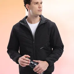 HRX by Hrithik Roshan Hooded Padded-Style Running Jacket with Reflective Elements-picture-29