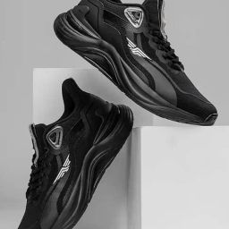 Red Tape Men's Drift + Black Running Shoes-31