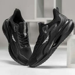 Red Tape Men's Flow + Black Running Shoes-image-29