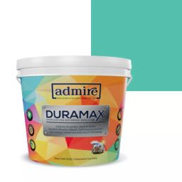 ADMIRE PAINTS DURAMAX Exterior Emulsion Paint 10 L Capacity Cyan Spark-N-image-5