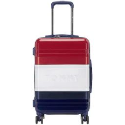 TOMMY HILFIGER Triton Pro Multicolor 8 Wheels Small Hard Cabin Trolley Bag-5