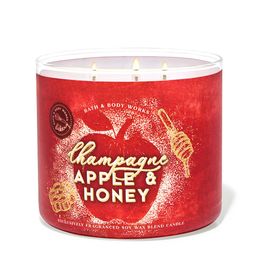 Bath & Body Works Champagne Apple & Honey 3-Wick Candle - 411 g-image-4