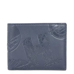Tommy Hilfiger Valesko Navy Casual Leather Bi-Fold Wallet for Men-picture-40