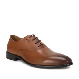 Arrow Men's Denver Tan Oxford Shoes-image-2
