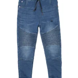 Angel & Rocket Kids Blue Solid Joggers-image-62