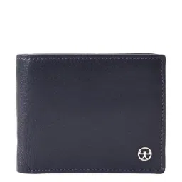 Eske Navy Casual Leather Bi-Fold Wallet for Men-picture-6