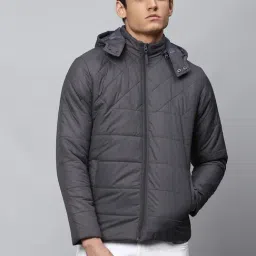 Dennis Lingo Black Regular Fit Hooded Jackets-picture-13