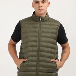 Tommy Hilfiger Green Regular Fit Quilted Jacket-picture-31