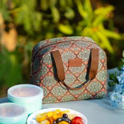 ZOUK Multicolor Printed Lunch Bag image 1