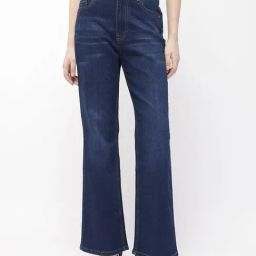 RAREISM Blue Cotton Blend Solid Jeans-image-65