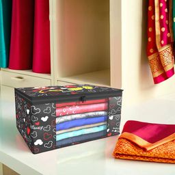 Kuber Industries Black Set of 6 Regular Drawer Organiser Organisers image 3