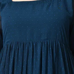 PrettyPlus by Desinoor.com Plus Size Georgette A-Line Midi Dress image 3