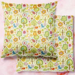 ArtzFolio Multicoloured Set of 2 Square Cushion Covers-72