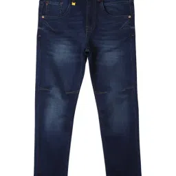 Allen Solly Junior Navy Solid Jeans-picture-36