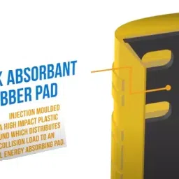Universal 50 to 63mm Rack Upright Protector AVS1-W2T image 4