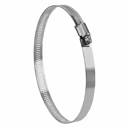 B K JAGAN & CO Petrol Pipe Hose Clamp 76.2 mm (3 Inch) Stainless Steel Silver SPRINF4 (Pack of 10 pcs)-33