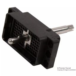 ITT CANNON Backplane Connectors PLUG, ZIF, 96 WAY, PLASTIC, FREE, DL296P-image-2