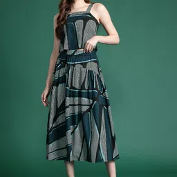 DressBerry Printed Top With Skirt-image-93