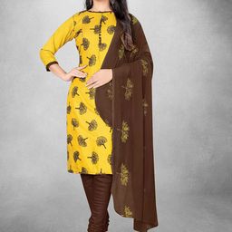 Maroosh Floral Printed Unstitched Dress Material-image-14