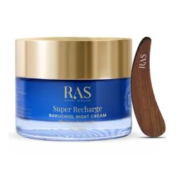 Ras Luxury Oils Super Recharge Bakuchiol Night Cream with Ceramide for Fine Lines & Wrinkles - 15 gm-20